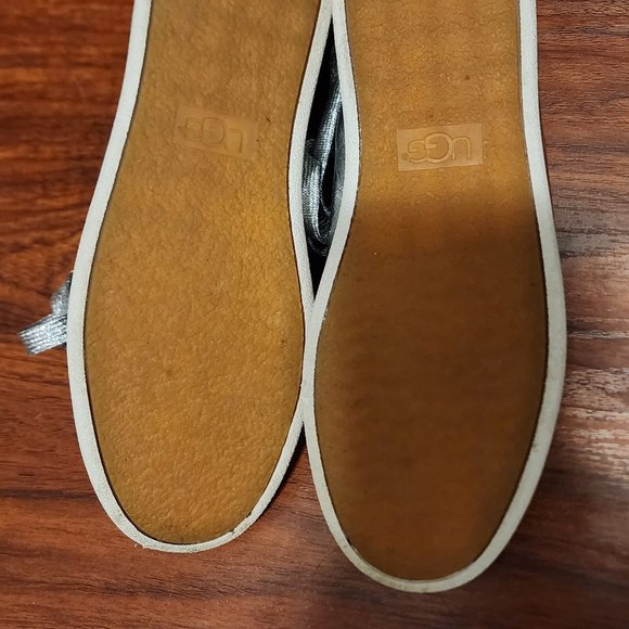 Womens UGG Metallic Milo shoes - Picture 4 of 5